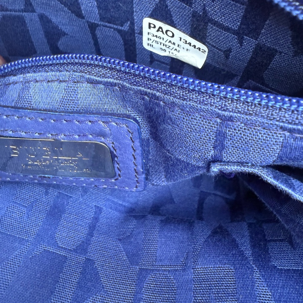 Furla Ostrich Print Leather Purse - Picture 10 of 14